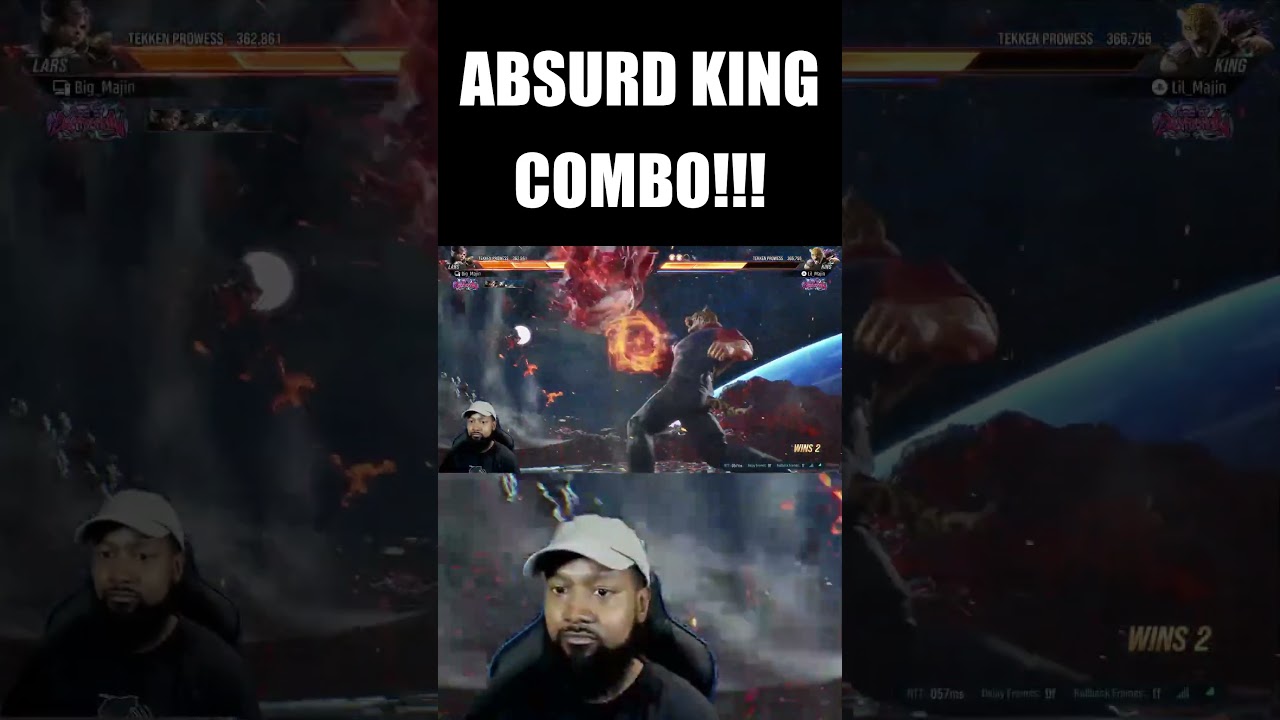 Absurd King Combo! #tekken8 #tekken #lilmajin