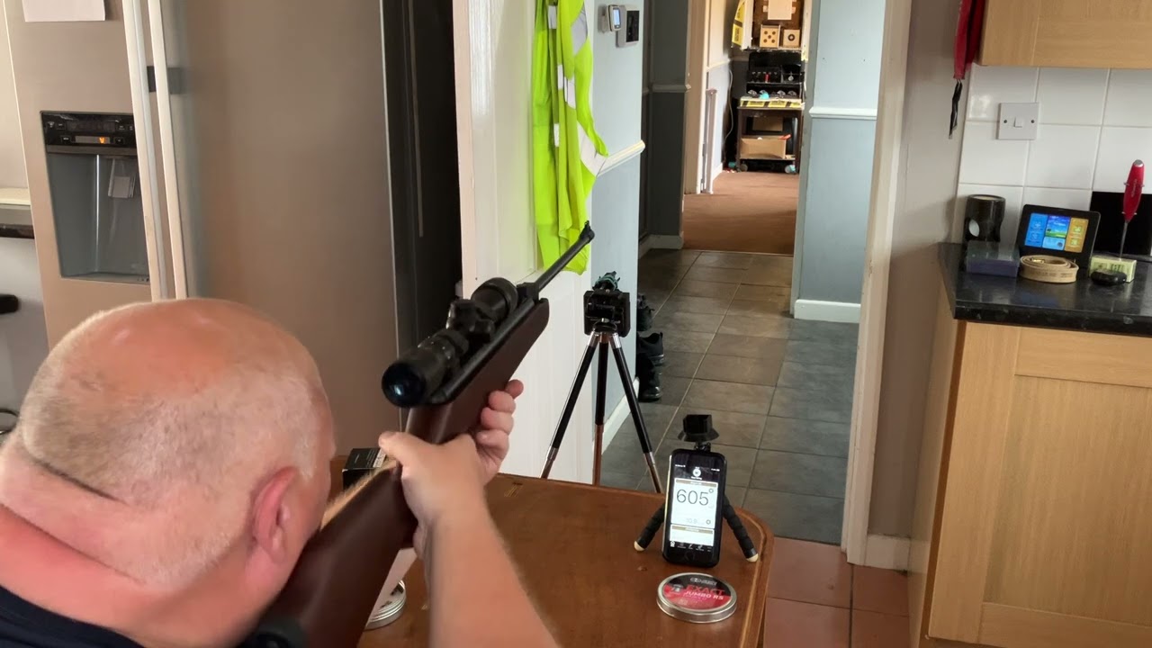 Crosman Vantage .22 power testing