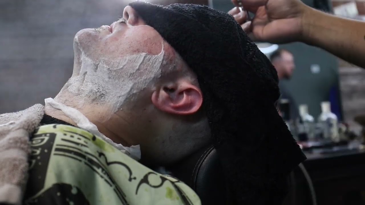 Had an amazing beard!! Hot towel shave. #beardedmed #beard #hottowelshave