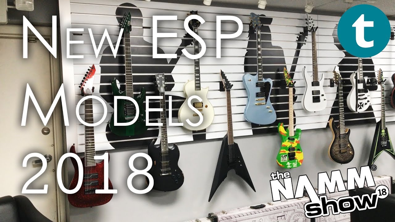 NAMM 2018 | NEW ESP Guitars & Basses