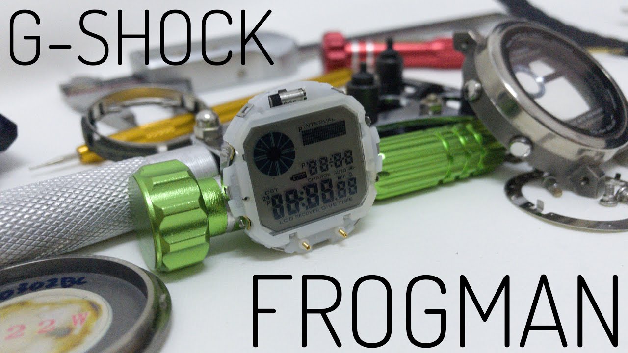 Что внутри прочных солнечных часов G-Shock Frogman 200 серии