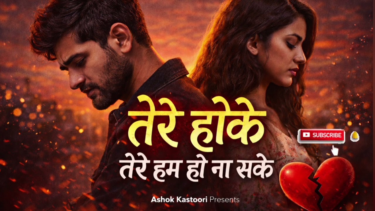 तेरे होके तेरे हम हो ना सके 💔 |(full audio song)New Hindi Sad Song | Ashok Kastoori