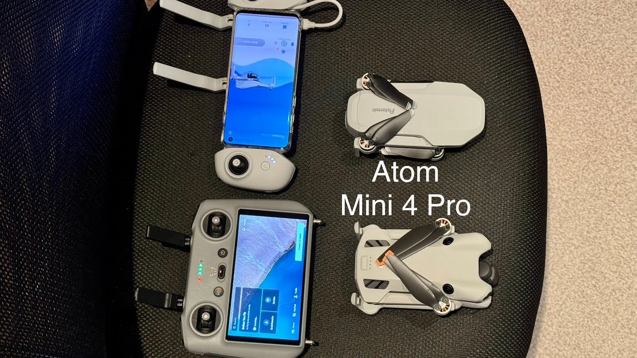 Potensic Atom vs DJI Mini 4 Pro Video Comparison 4k 30fps not edited - Cloudy and Sunny Conditions