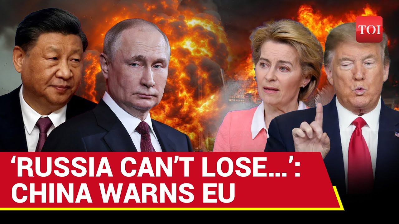 ‘China Will Go All-Out If Russia...’: Xi’s Aide Unleashes Fire, ‘SHAMES’ Trump In Europe | Watch