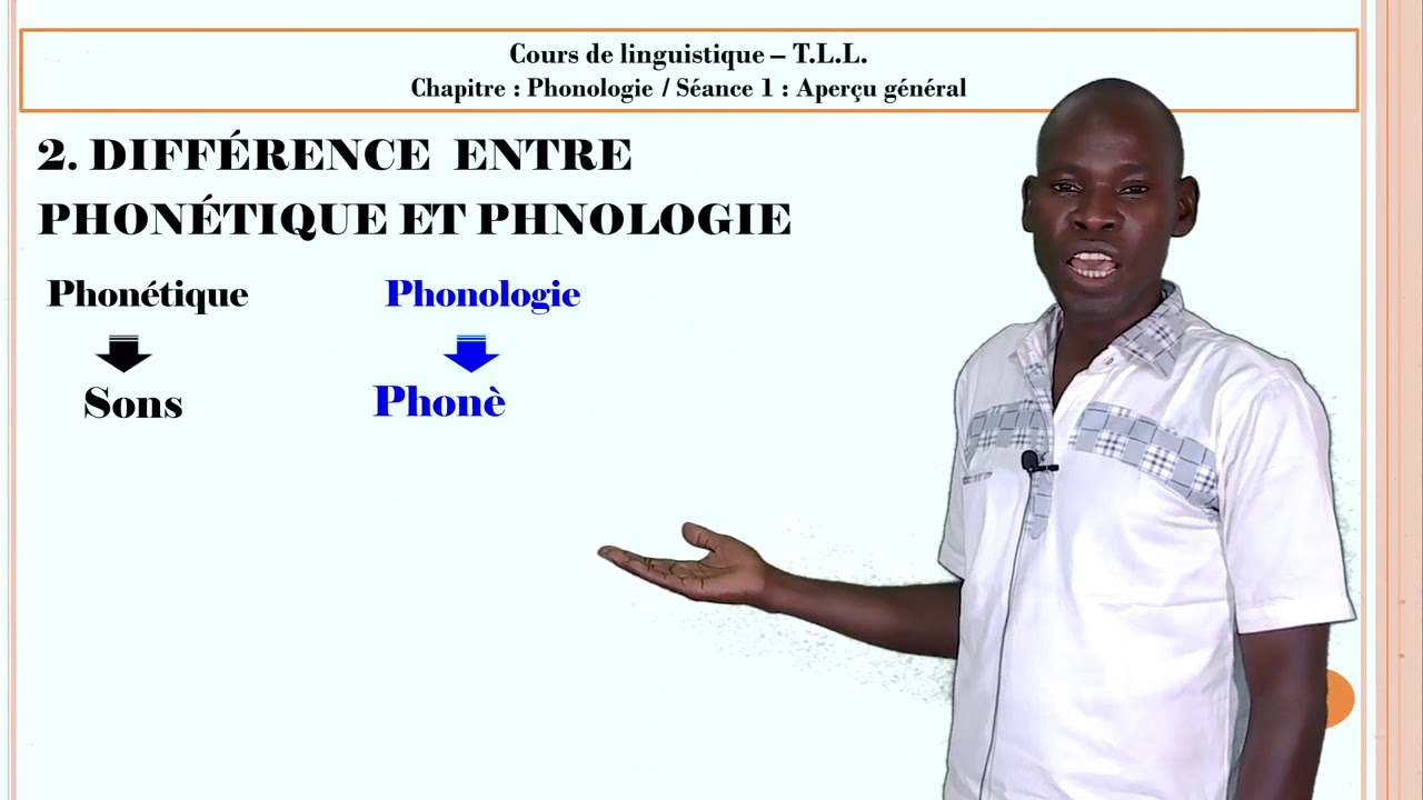 La Phonologie