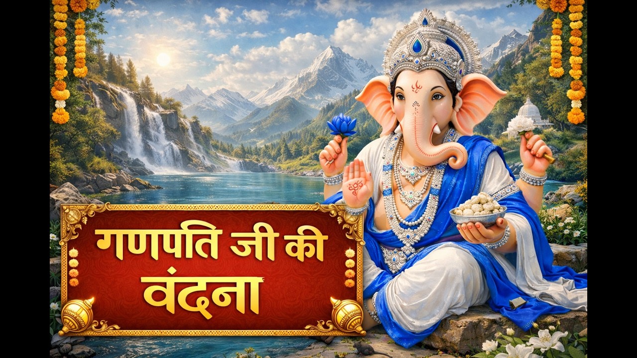 🔴 LIVE | गणपति जी की पावन वंदना 🙏 | दिन की शुभ शुरुआत | प्रथम पूजनीय श्री गणेश को नमन