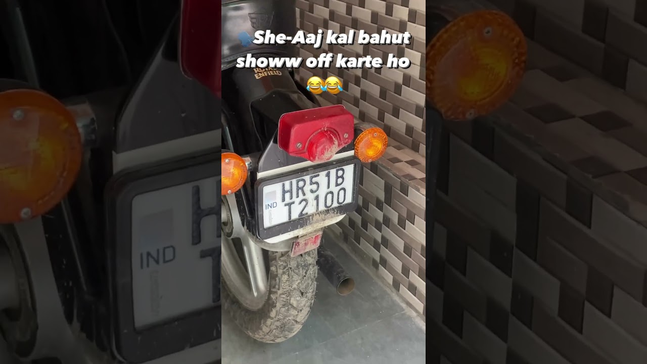 Show off 😂#shortvideo#bullet#splendorlover#bulletlover#ronin#vip#number#viral#0021
