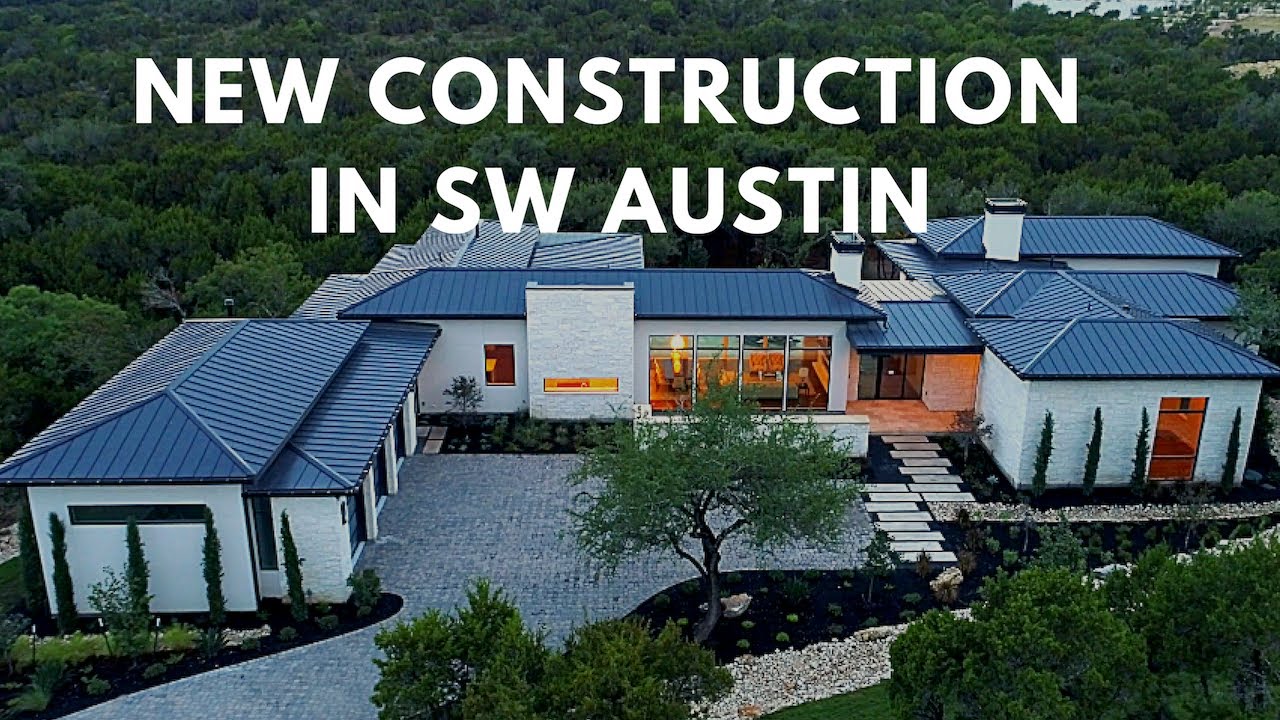 New Construction in Barton Hills.