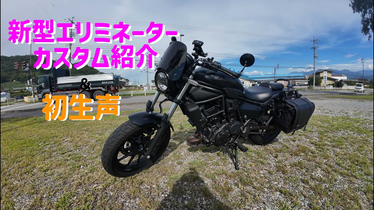 【カスタム紹介】新型エリミネーター【初生声！？】