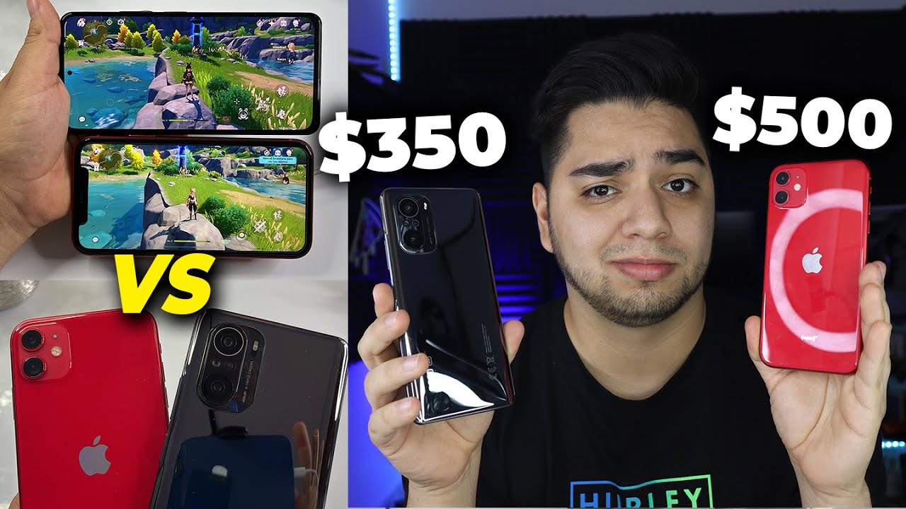 XIAOMI POCO F3 vs IPHONE 11 ¿CUAL ES MEJOR EN JUEGOS?