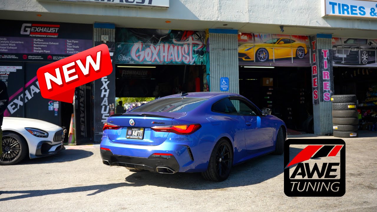 AWE Exhaust on bmw 440