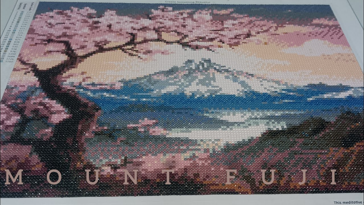 Diamond Painting #87, MOUNT FUJI 