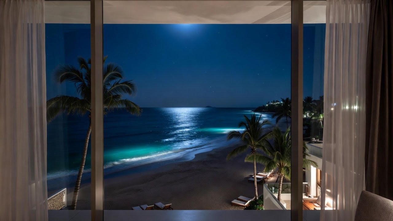 Quiet Ocean Waves for Sleeping Through the Night | Deep Sleep Insomnia Relief
