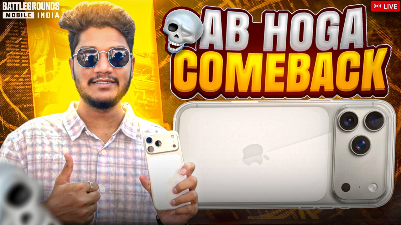 COMEBACK?💀120FPS 🥷💀| BGMI LIVE| #bgmilive #bgmikannada #bgmigameplay #bgmistream #pubg