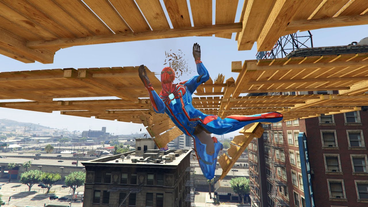 GTA 5 Epic Ragdolls And Fails #23 (  Spider-Man: Velocity / Epic Tables Fails )