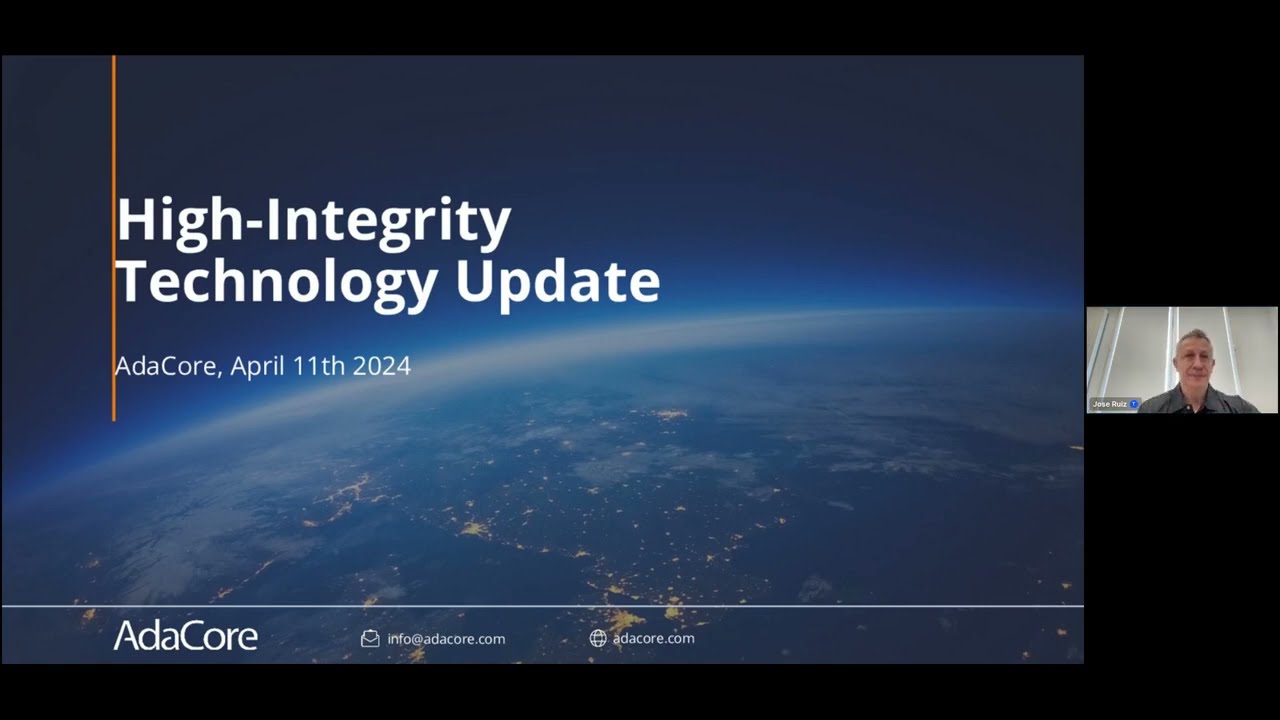 High Integrity Technology Update | April 2024