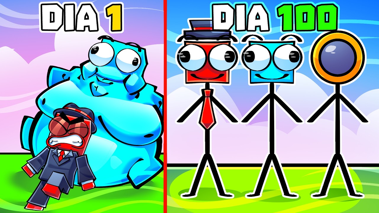 10 Dias para Ficar Magrelo no Minecraft!