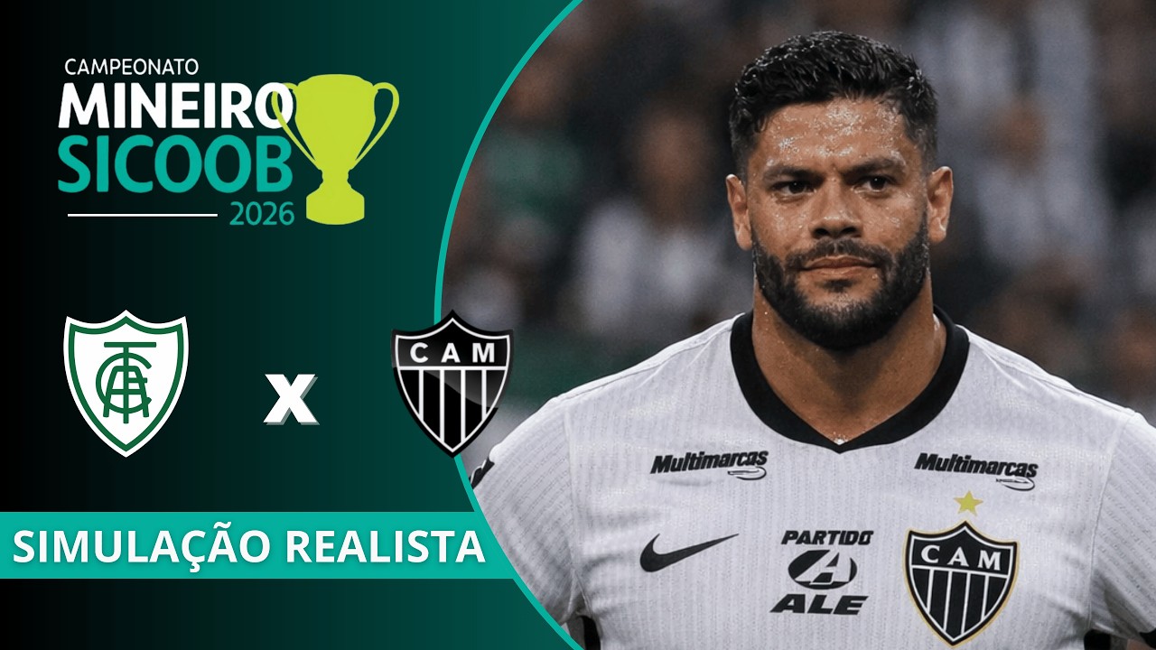 América MG vs Atlético MG | MINEIRO 2026 - Semifinal | PES 2026 GOGOZPATCH.