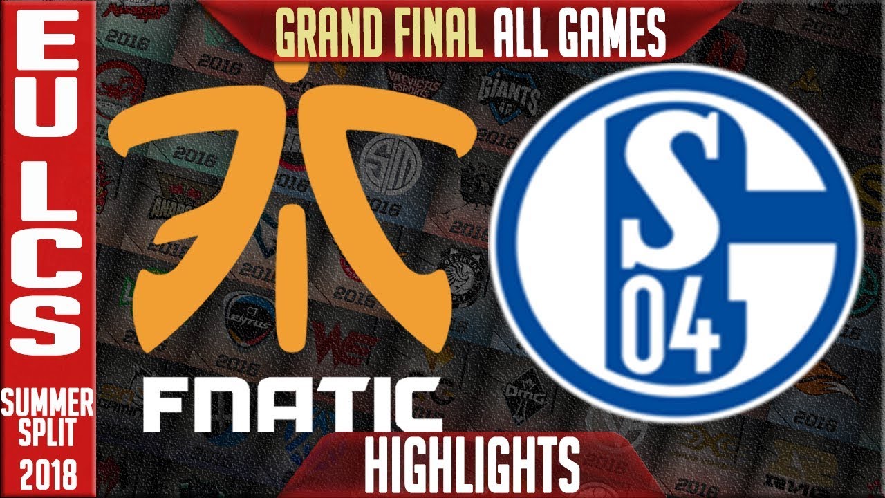 FNC vs S04 Highlights ALL GAMES | EU LCS Playoffs Grand Final Summer 2018 | Fnatic vs FC Schalke 04