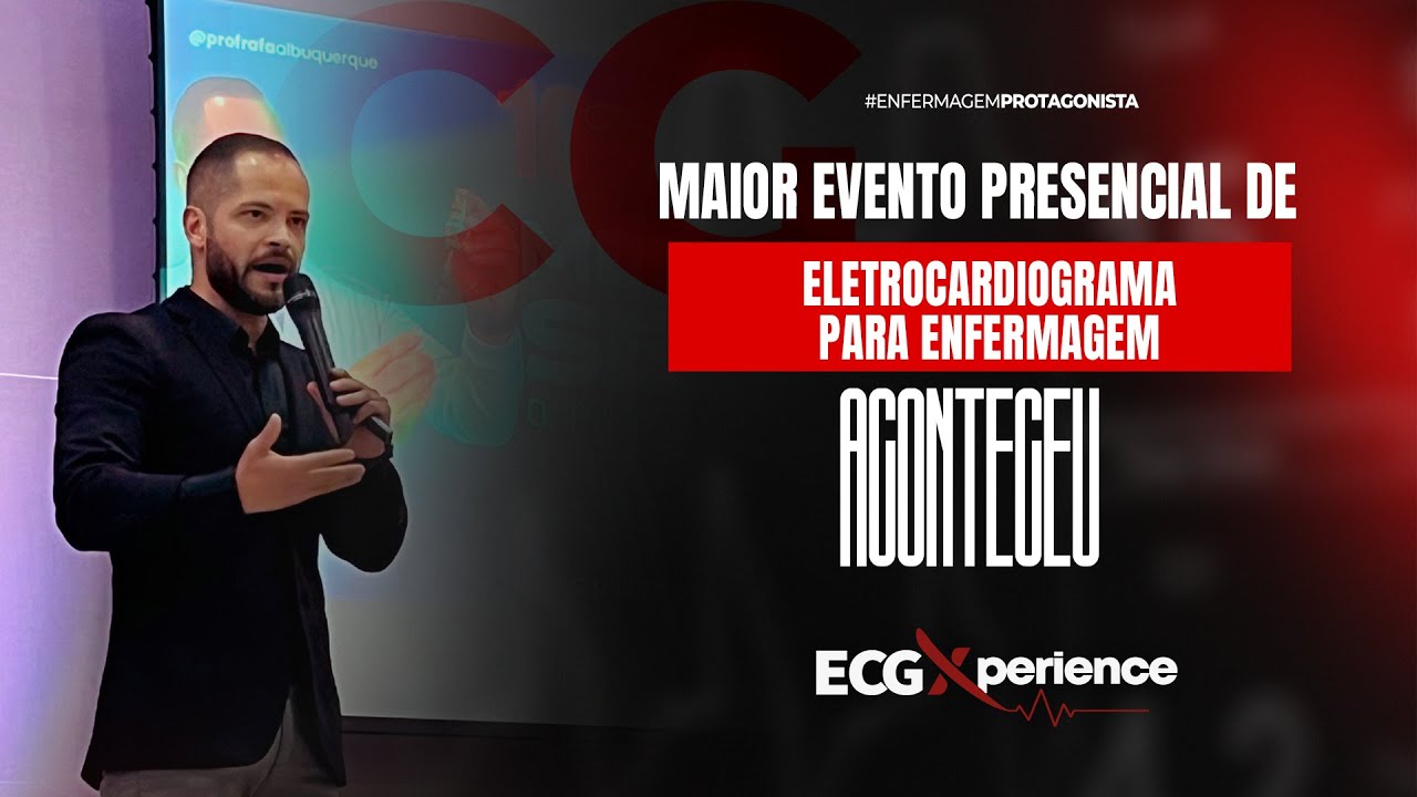 Evento Presencial de Eletrocardiograma para Enfermagem - ECG EXPERIENCE