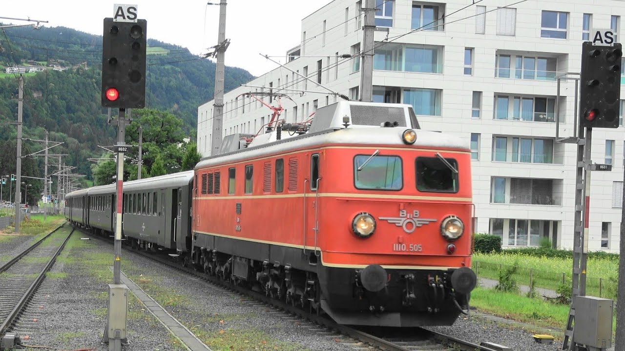 ProBahn Vorarlberg 1110.505 & Schlierenwagen als Premierenfahrt Lochau-Hörbranz 🔁Bludenz