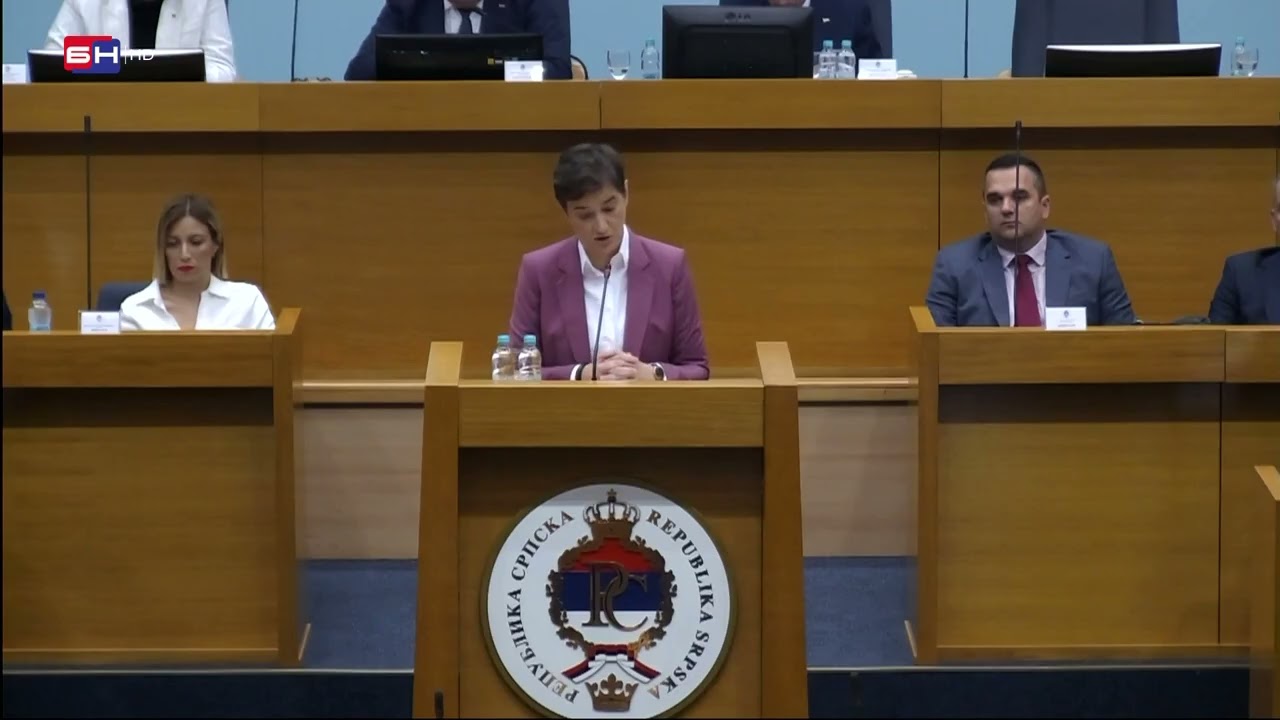 Ana Brnabić: Republika Srbija poštuje Dejton i poštuje teritorijalni integritet Bosne i Hercegovine