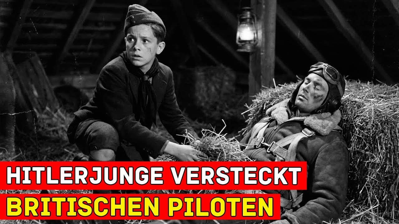 Hitlerjunge fand einen britischen Piloten – und hielt ihn 6 Monate versteckt