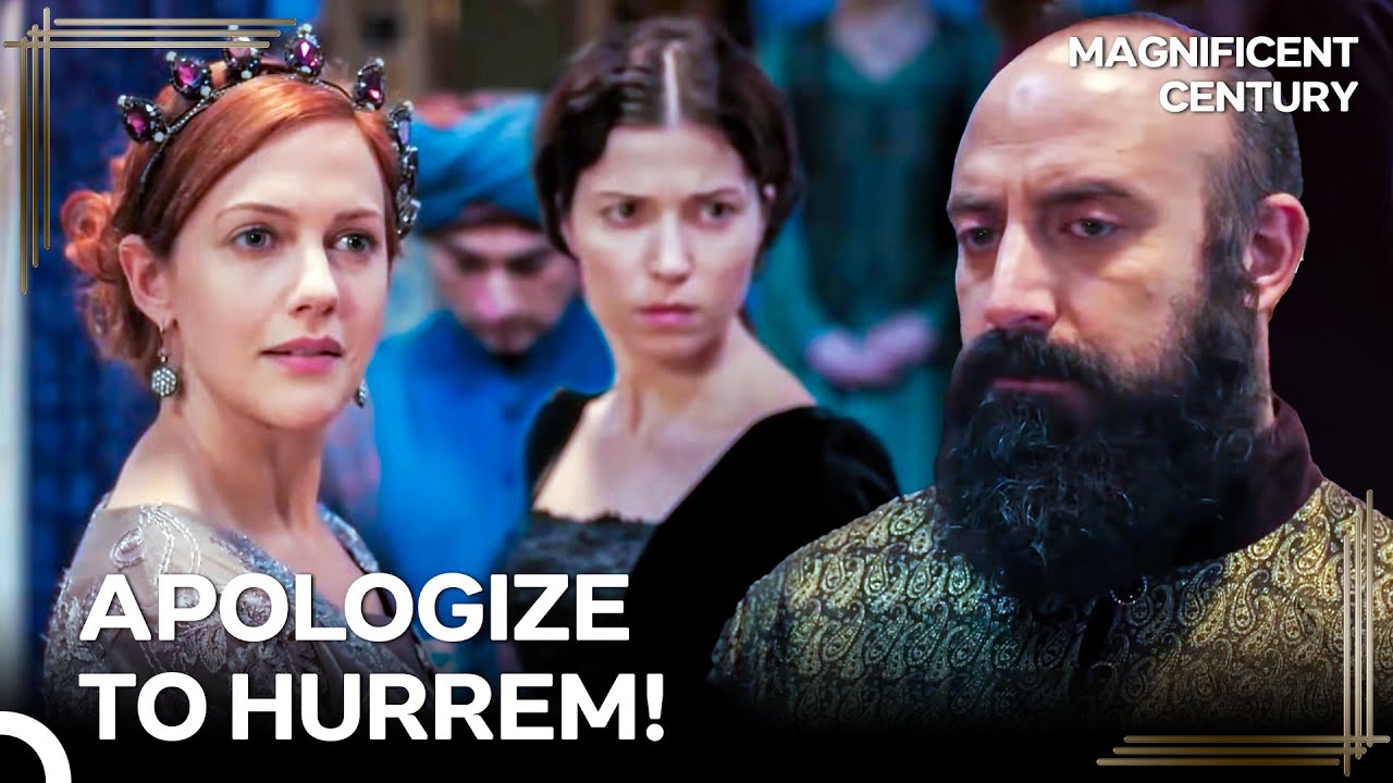 Suleiman PROTECTED HURREM In Front Of The Entire Harem! | Magnificent Century