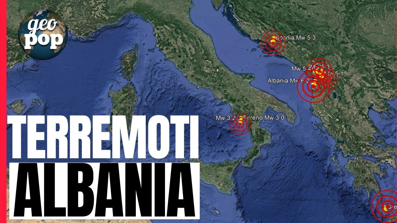 TERREMOTI IN ALBANIA E AL LARGO DELLA CALABRIA: SONO COLLEGATI?