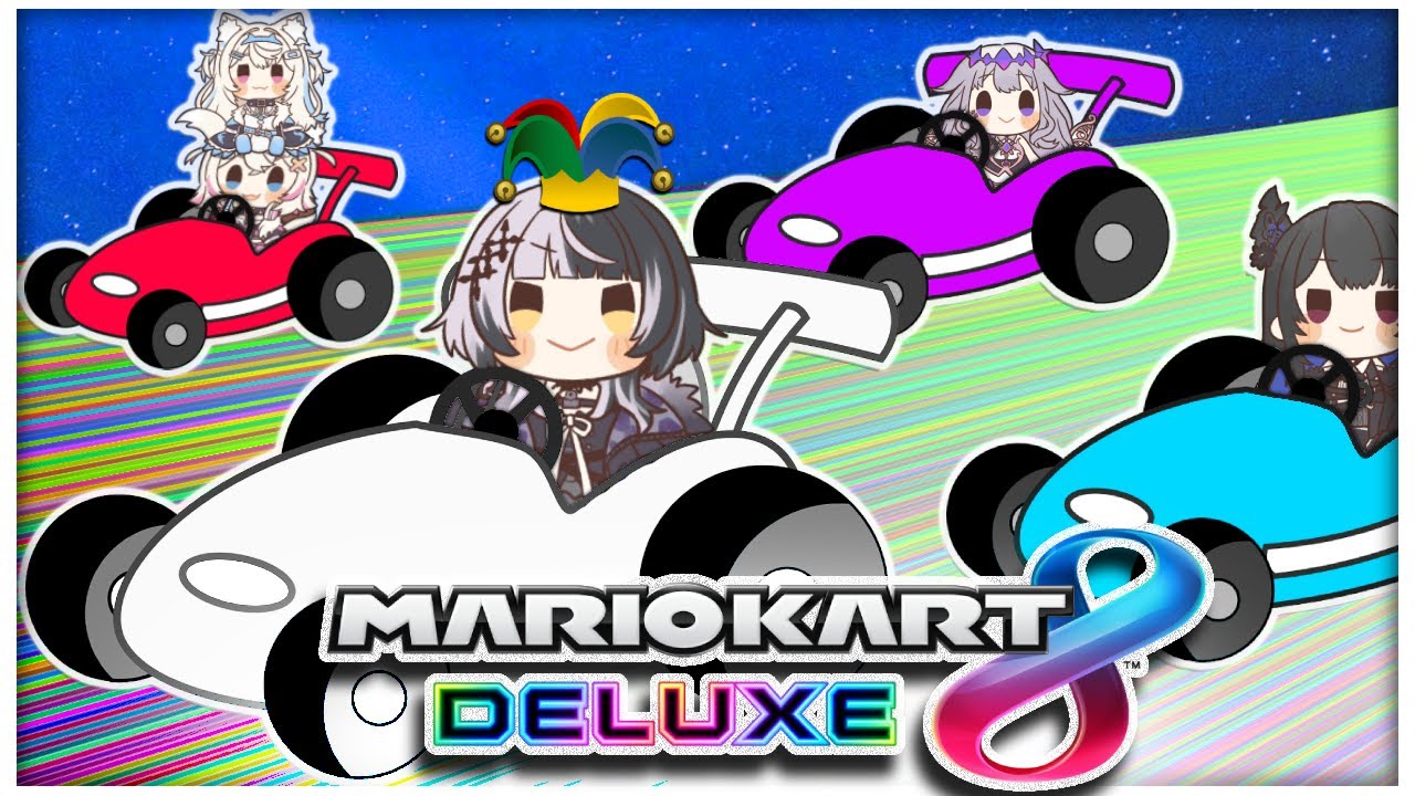 Mario Kart 8: Failing Driver's Ed with #holoadvent