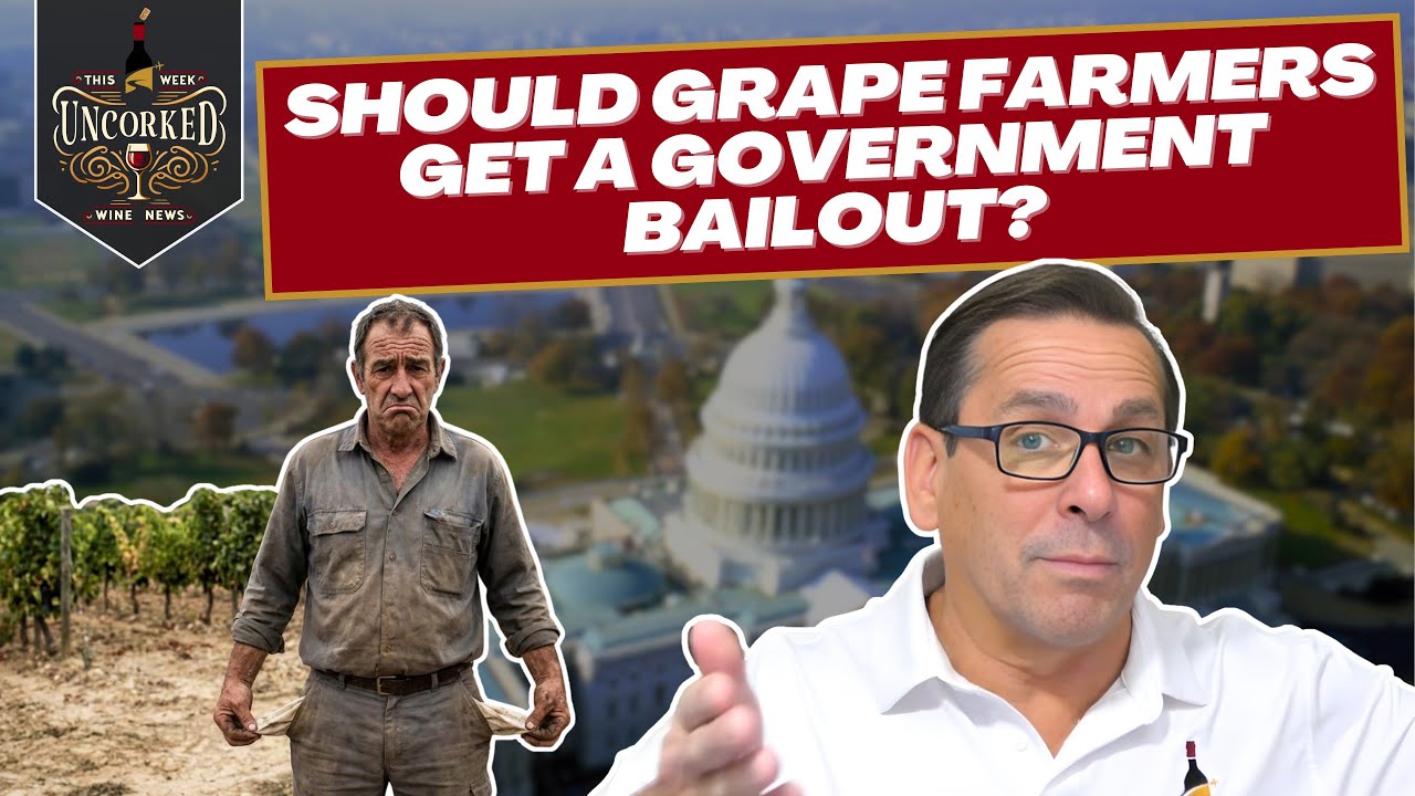 American Wine Industry Is Dying, Will the Government Step In? - This Week Uncorked Episode 78