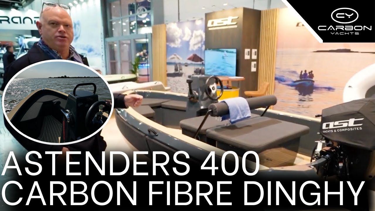 ASTenders 400 Carbon Fibre Dinghy Tender Walk Around
