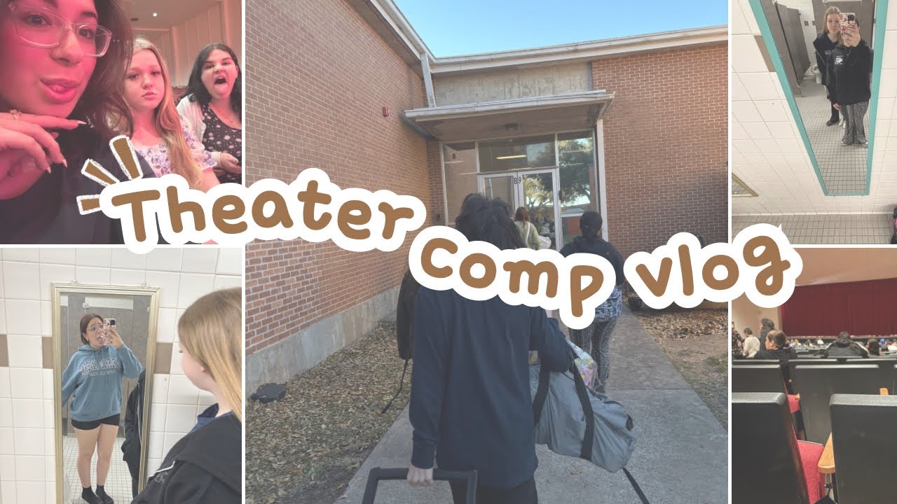 🎭⭐️Competing for the Spotlight: A Theater Competition Vlog!!🎭⭐️