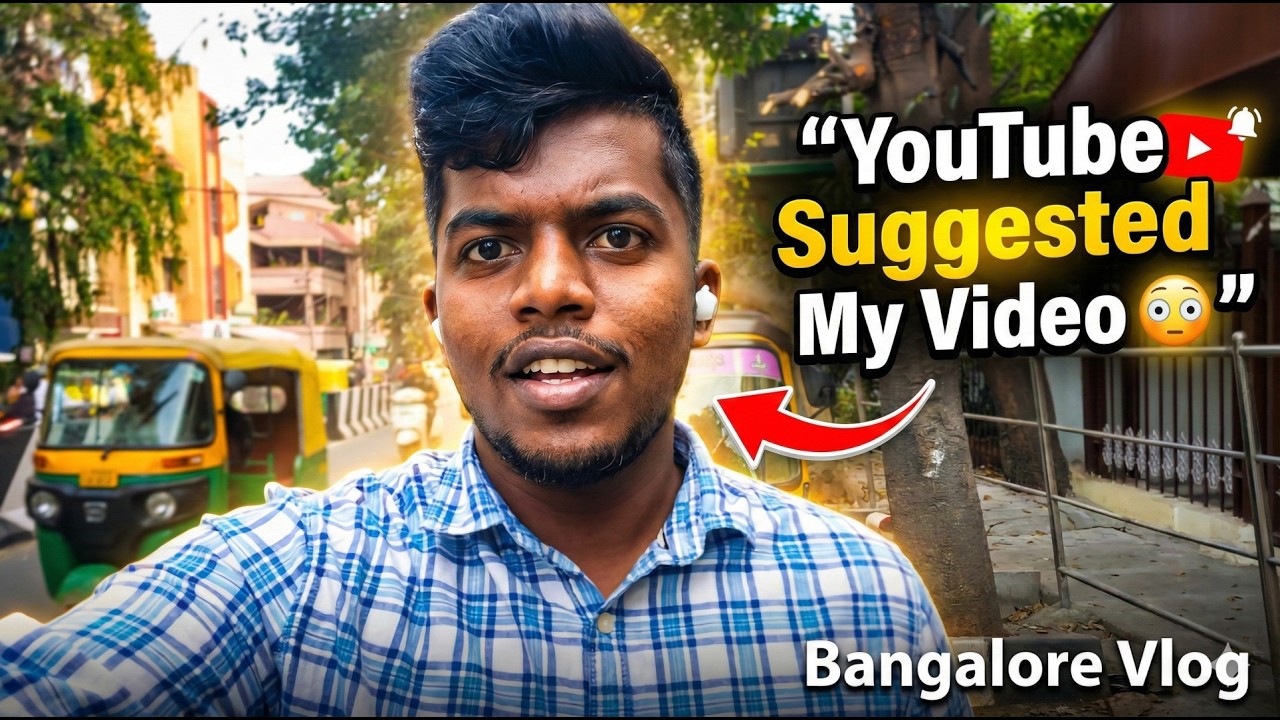 YouTube Suggested My Own Video 😳 | Bangalore Vlog | For My Future Me ❤️