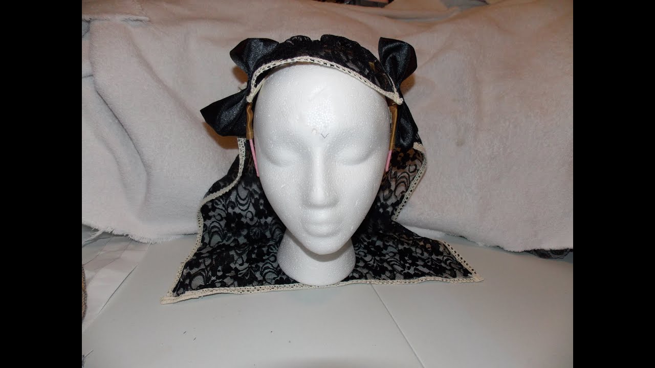 how to make a gothic lolita veil