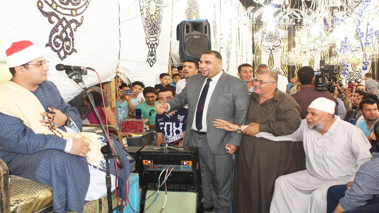 الشيخ محمود الشحات يبدع ويتألق وأداءروحانى فى ختام رهيييب وعااالمى عزاء الحاج طارق بمبة السمارة 2021