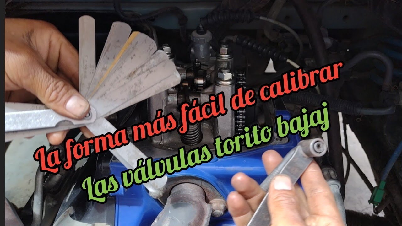 Como regular las válvulas de mi moto torito bajaj crom z