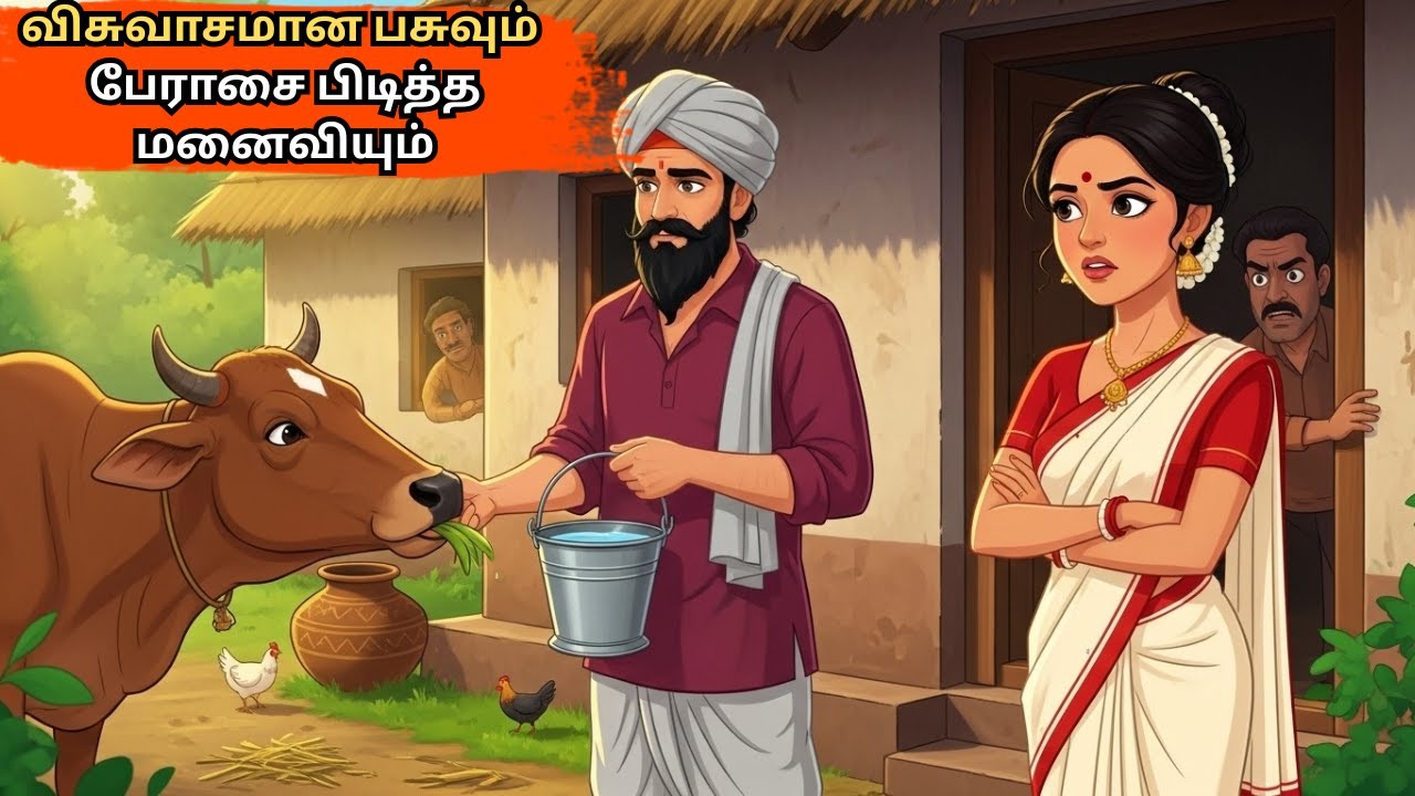 The Loyal Cow and the Greedy Wife | Tamil Moral Story