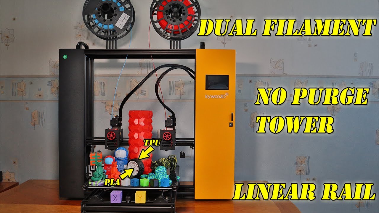 Kywoo3d Tycoon IDEX - Linear Rail Dual Extruder 3D Printer