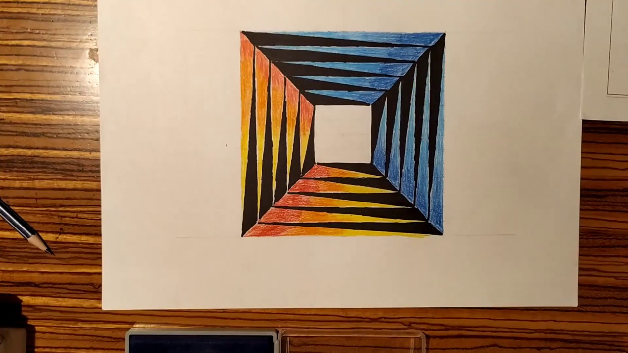 Disegno geometrico: reticolo colorato