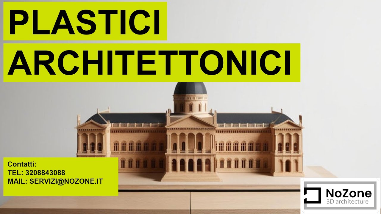 Plastici Architettonici Professionali – Consegna in tutta Italia