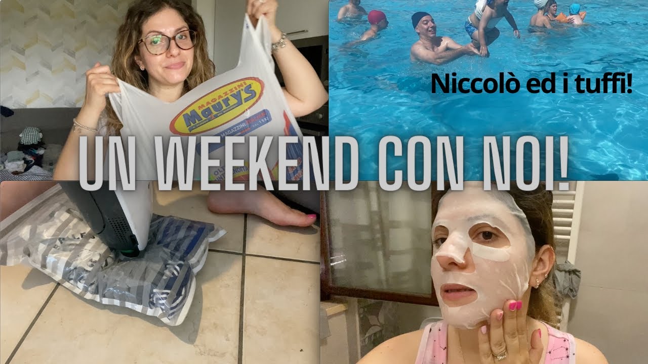 HO BISOGNO DI STACCARE UN PO' | Un weekend con noi | Tuffi per Niccolò!