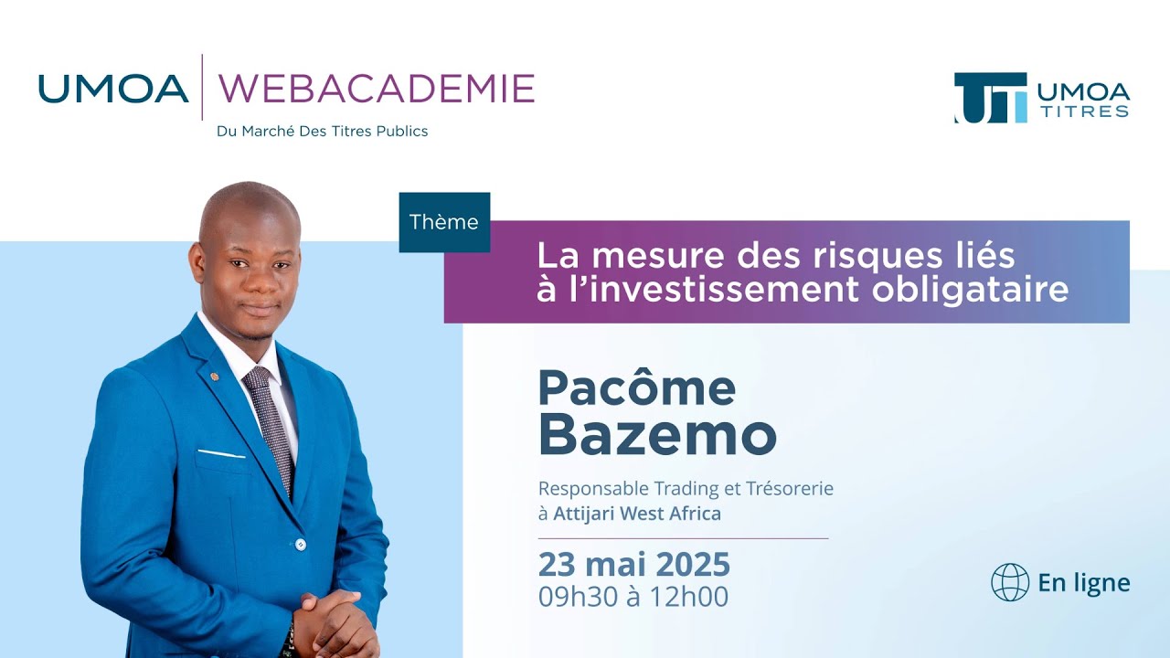 Webinaire sur la mesure des risques liés à l’investissement obligataire