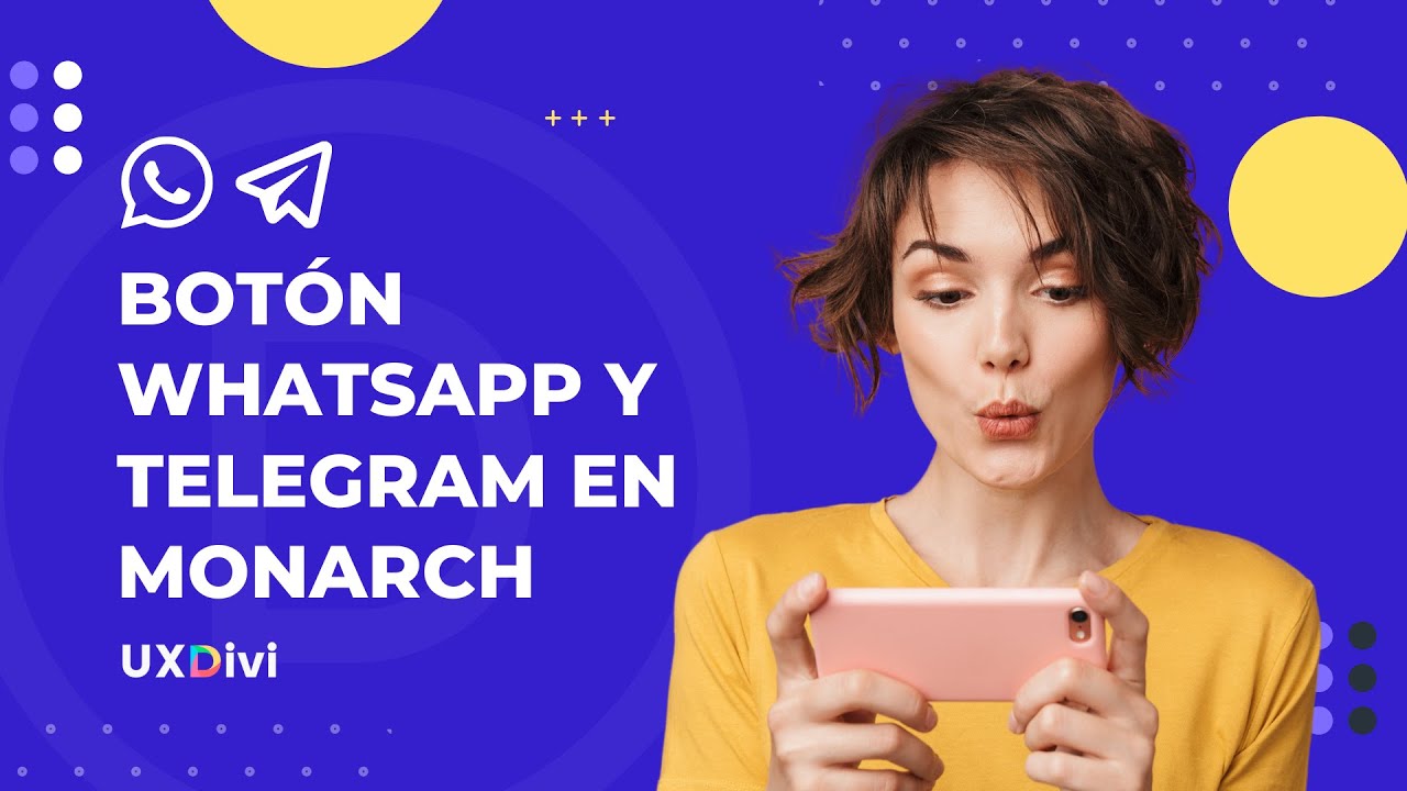 TUTORIAL DIVI: Colocar botón de WHATSAPP Y TELEGRAM en el plugin para compartir MONARCH ¡Gratis! 😎🔥