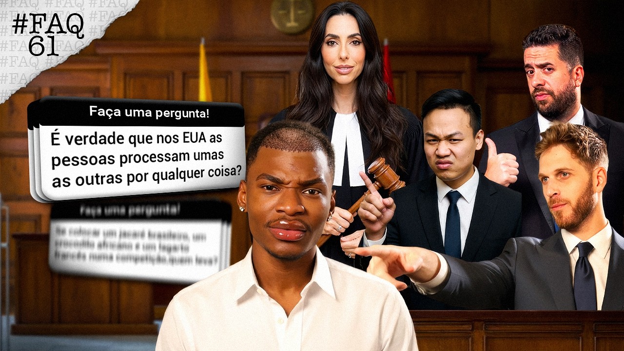 #FAQ #61 | T&Aacute; ACHANDO RUIM? ENT&Atilde;O ME PROCESSA! | #3CONTINENTES