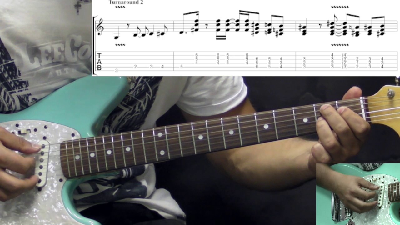 Cream - Born Under A Bad Sign (RHYTHM) - Blues Guitar Lesson (w/Tabs)