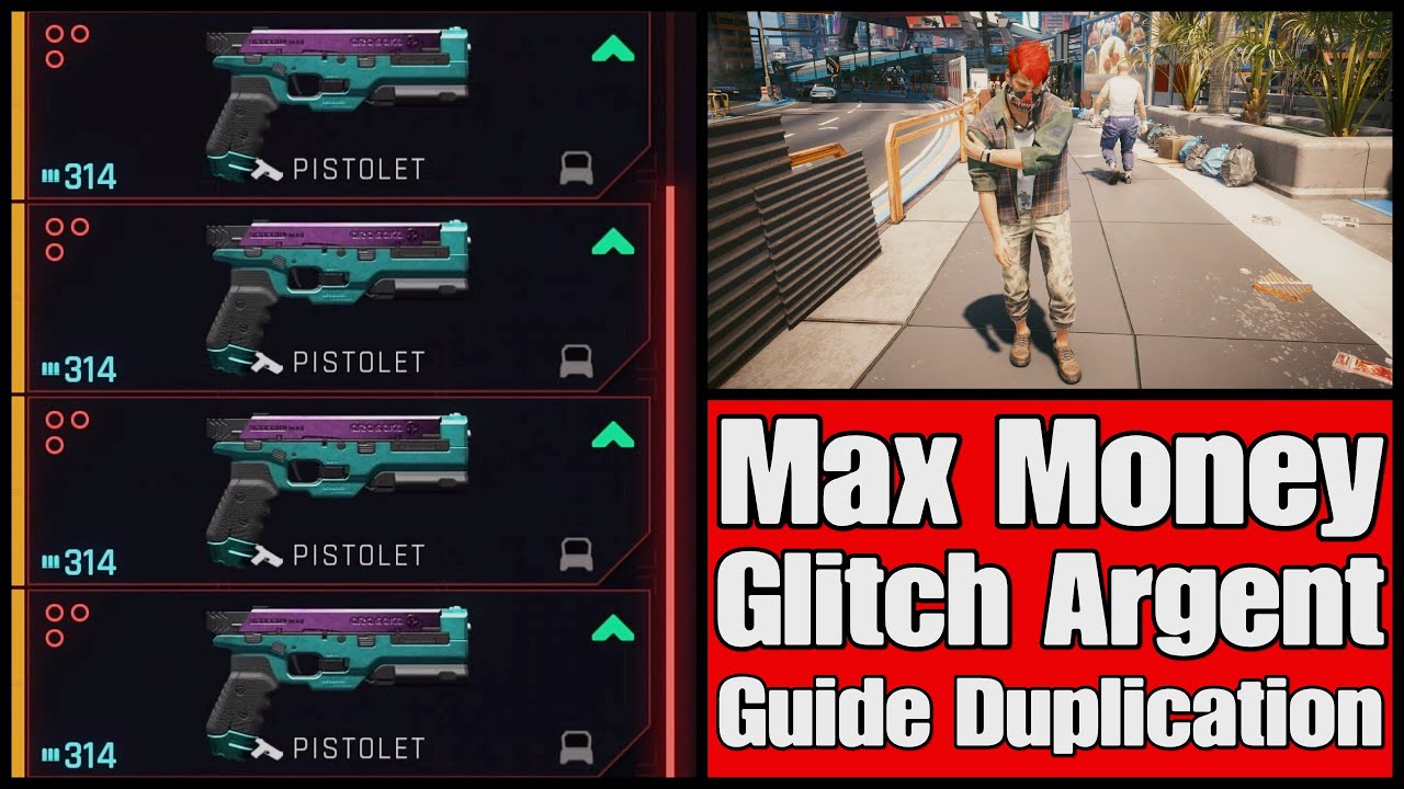 Cyberpunk 2077 - Glitch Money Infini / Duplication