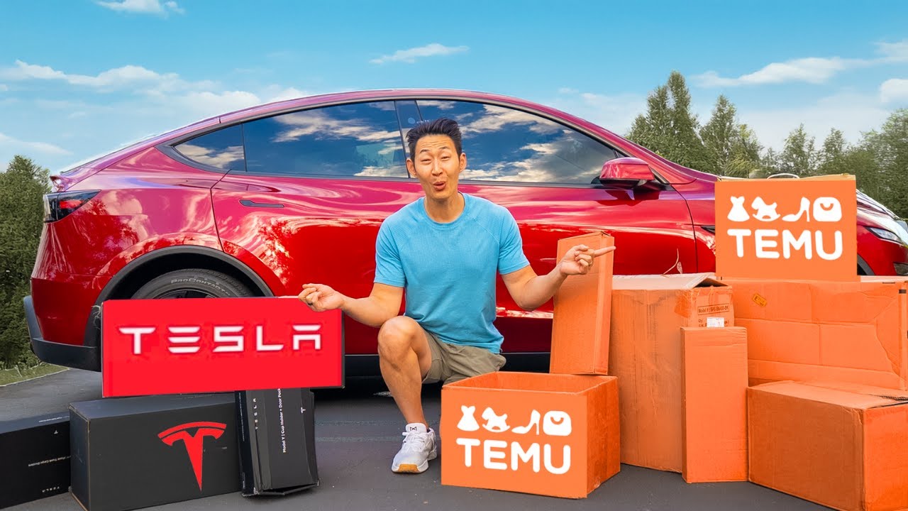 Я протестировал аксессуары Tesla от Tesla и Temu.