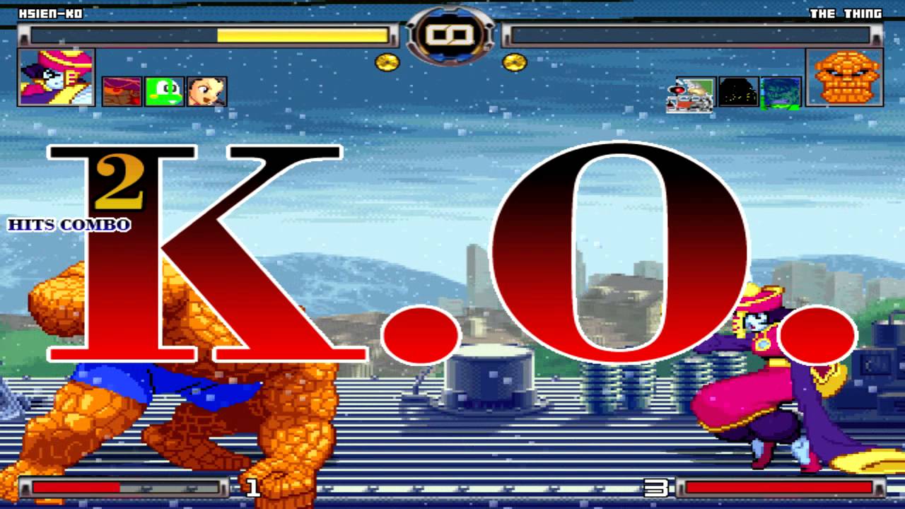 [MUGEN 2014] Team Blasting Impacts vs. Adrian's characters
