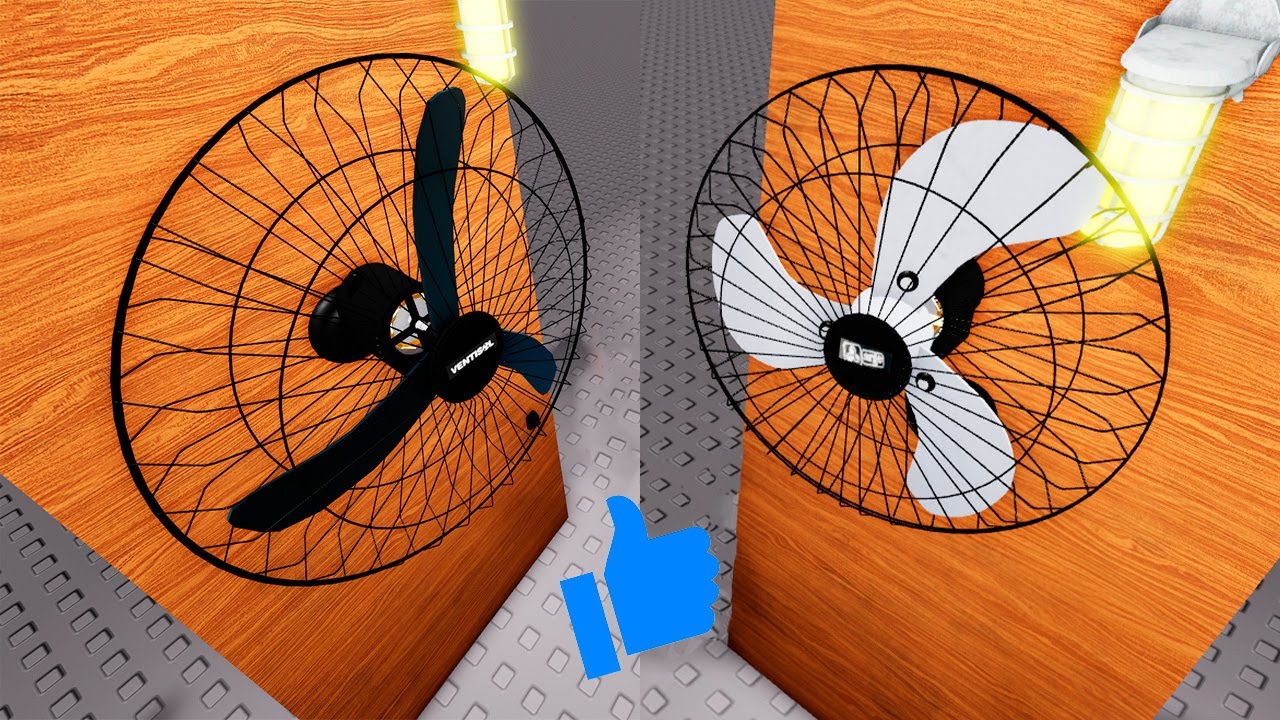 VENTILADORES DE PAREDE NO ROBLOX | Mapa Teste de Novos Ventiladores